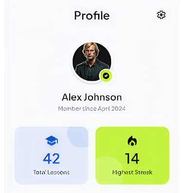User Profile and Achievements